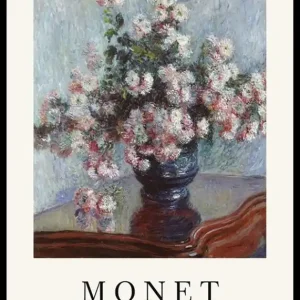 Monet Chrysanthemums Poster Aktuell