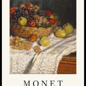 Heißes Angebot Monet Apples And Grapes Poster