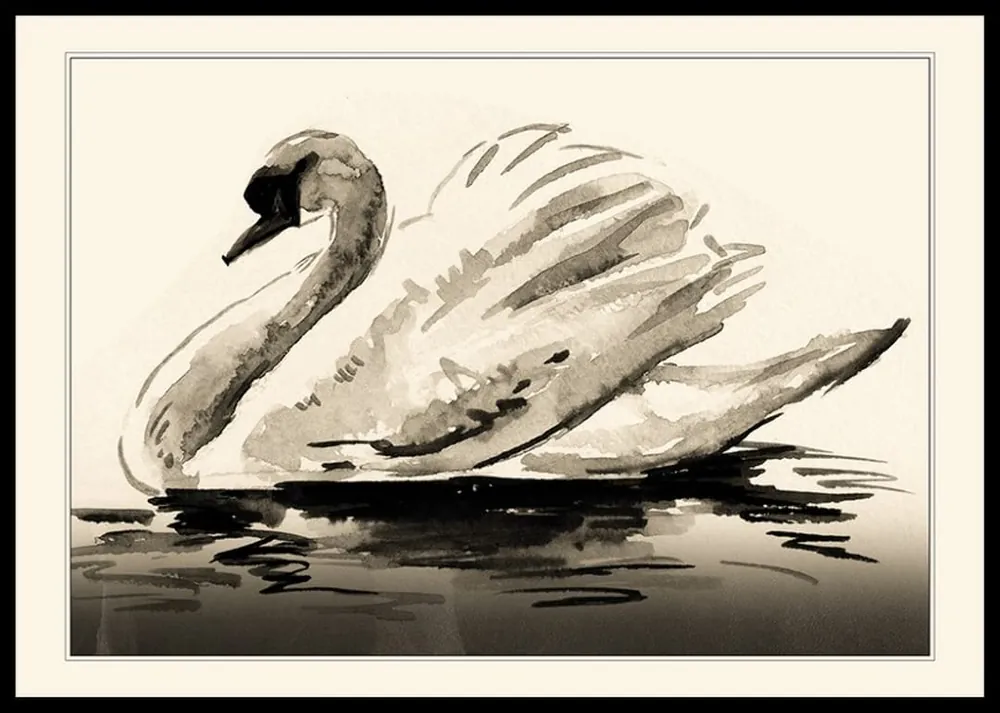The Swan Poster Solange Der Vorrat Reicht