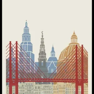 Preisreduziert Copenhagen Landmarks Poster
