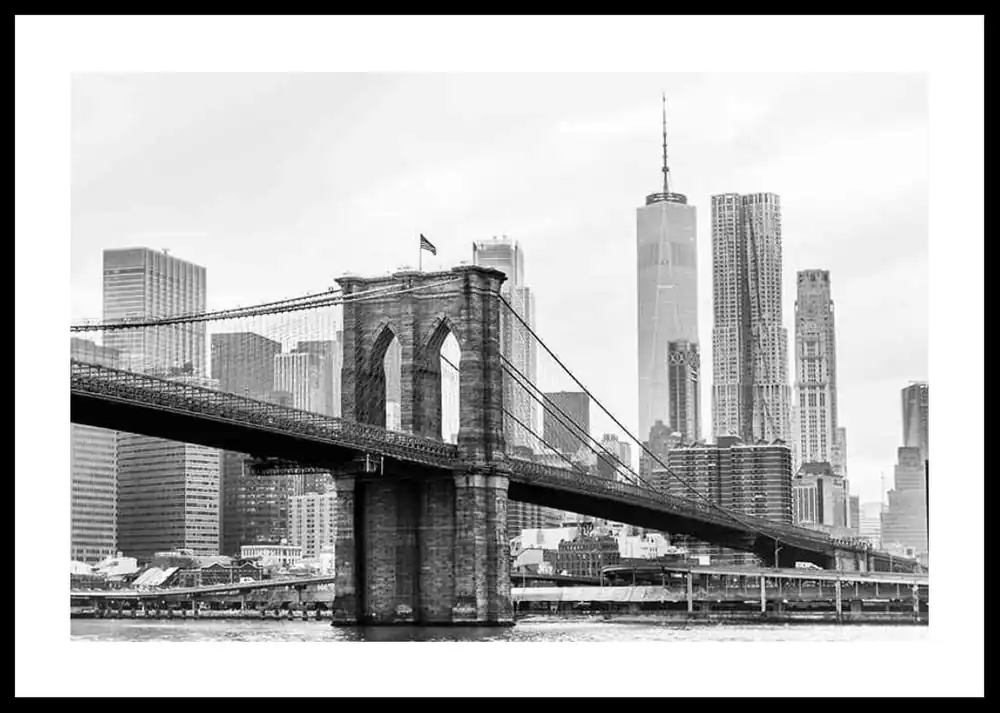 Kostenloser Versand Brooklyn Bridge Poster