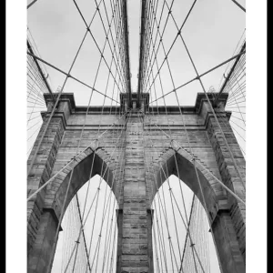 Kracherpreis Brooklyn Bridge Close Poster
