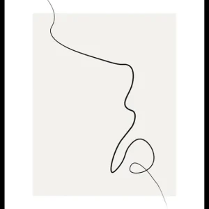 Shapes Line Art No2 Poster Sonderangebot