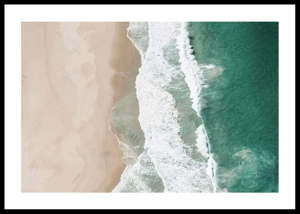 Beach Coastline Poster Heißes Angebot