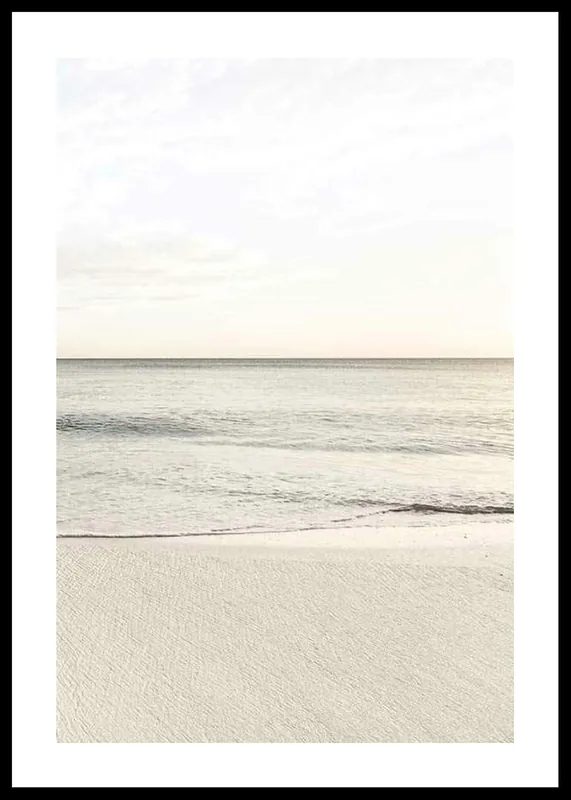 Bestpreis Calm Ocean Waves Poster