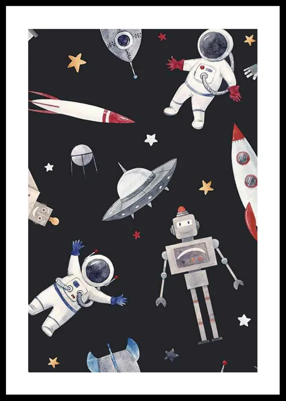 Preis Gesenkt Out In Space Poster