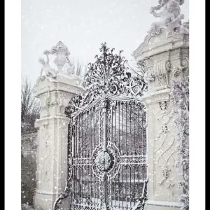 Angebot Snowy Gate Poster