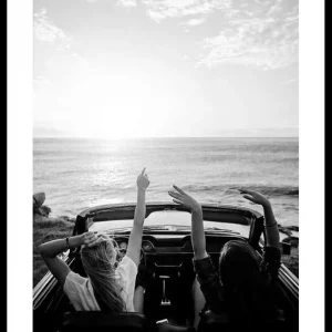 A Summers Road Trip Poster Gratis Versand