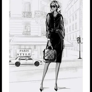 Fashion Woman Poster Garantierte Lieferung