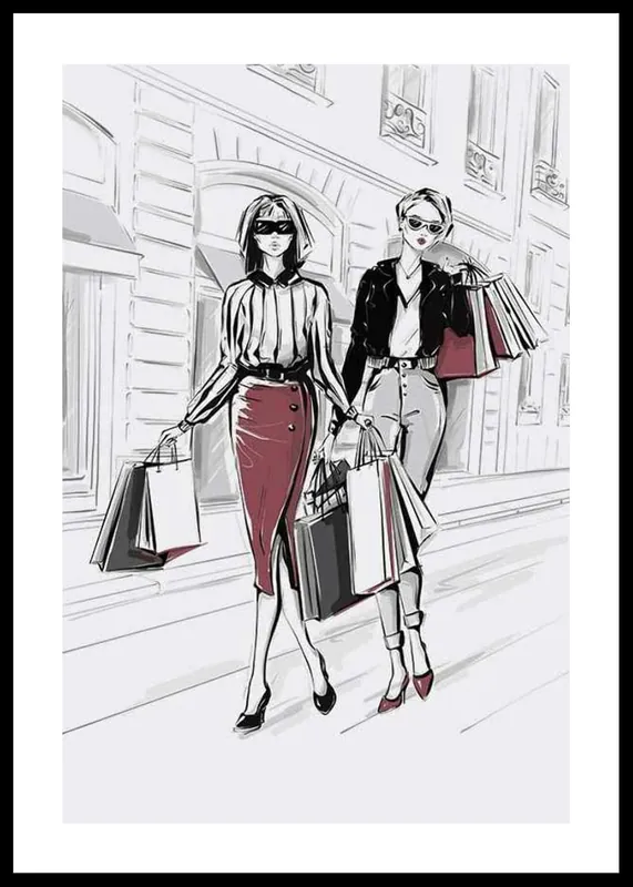 Preisreduziert Shopping Bags Poster