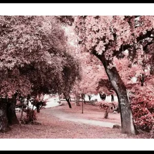 Kostenloser Rückversand Pink Trees No1 Poster