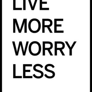 Live More Poster Online Kaufen