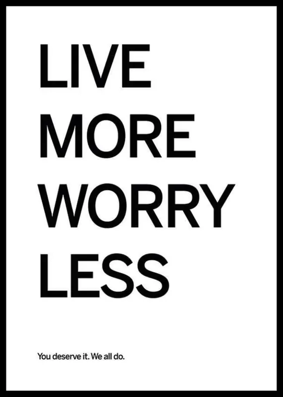 Live More Poster Online Kaufen