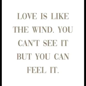 Nur Heute Like The Wind Poster