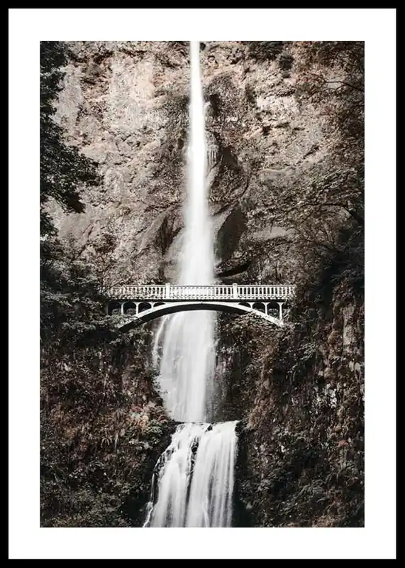 Preiswert Multnomah Falls Poster
