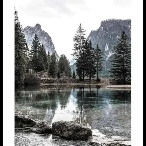 View On The Alps Poster Preisreduziert