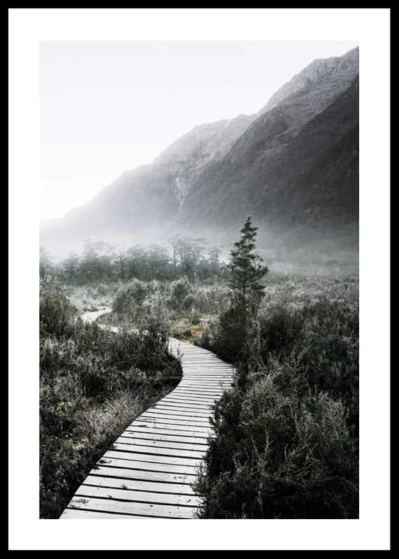 Aktuell Boardwalk New Zealand Poster