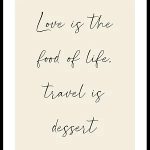 Super-Preis Food Of Life Poster