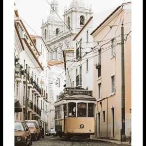 Letzte Chance Tram In Lisbon Poster