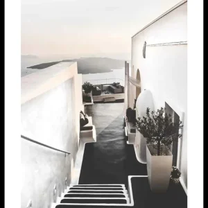 Bestseller Santorini Staircase Poster