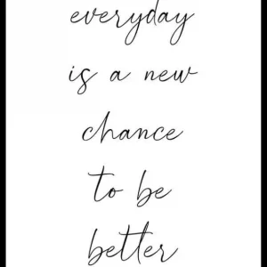 A New Chance Poster Zertifiziert
