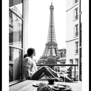 Neue Kollektion Breakfast In Paris Poster