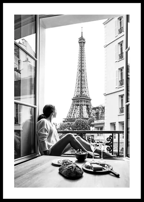 Neue Kollektion Breakfast In Paris Poster