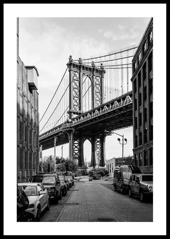 Manhattan Bridge Poster Echt