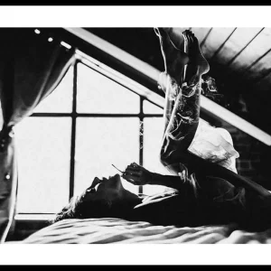 Echt Smoking In Bed Poster