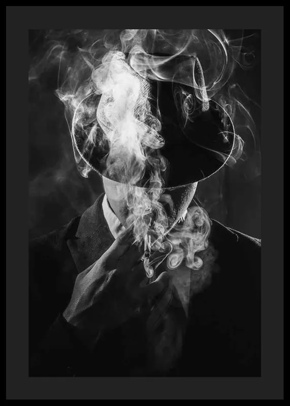 Smoking Man Poster Schnäppchen