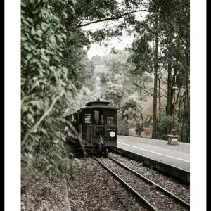 Train By Railroad Poster Finale Aktion