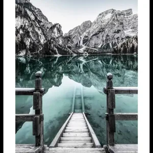 Rabatt Braies Lake No3 Poster