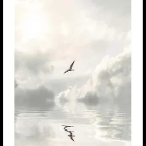 Kostenfreie Lieferung Flying Bird Poster