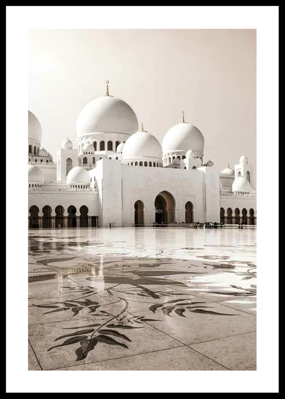 Sheikh Zayed Mosque Poster Knallerangebot