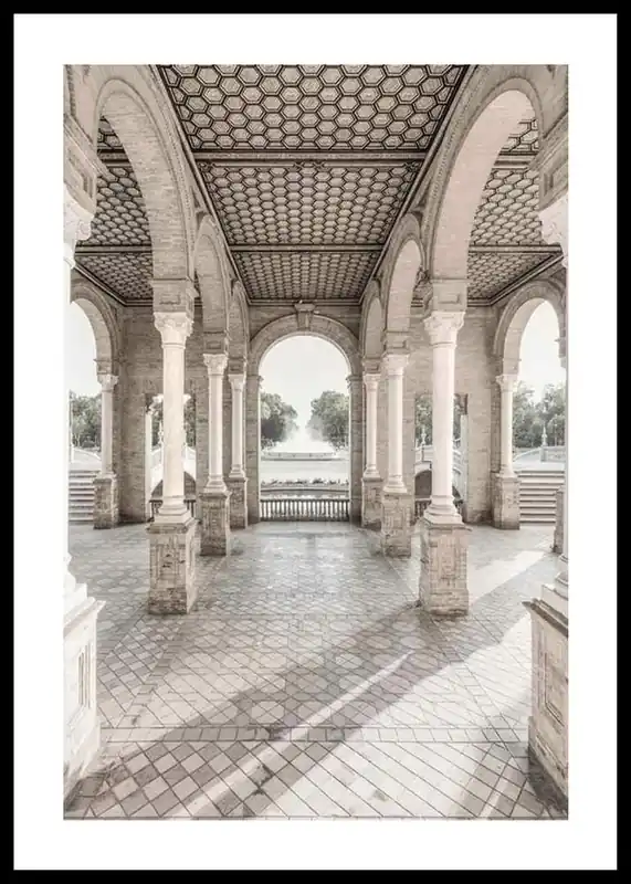 Plaza De Espana No2 Poster Billig