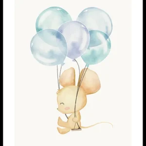 Markenprodukt Flying Mouse Poster