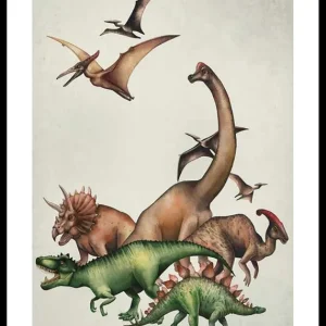 Aktuell Dinosaurier Poster