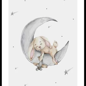 Zertifiziert Sleeping Bunny Poster