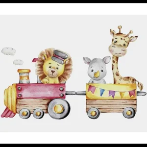 Solange Der Vorrat Reicht Animal Train Poster