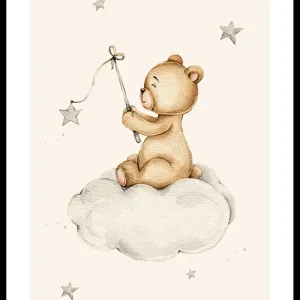 Cloud Teddy Poster Kracherpreis