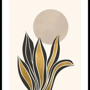 Watercolor Gold No2 Poster Angebot