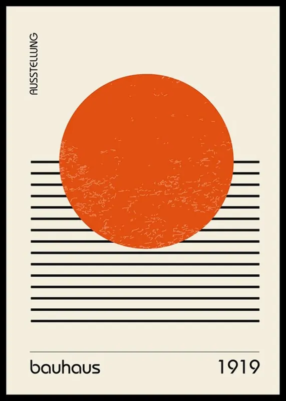 Bauhaus Art No2 Poster Neue Ware