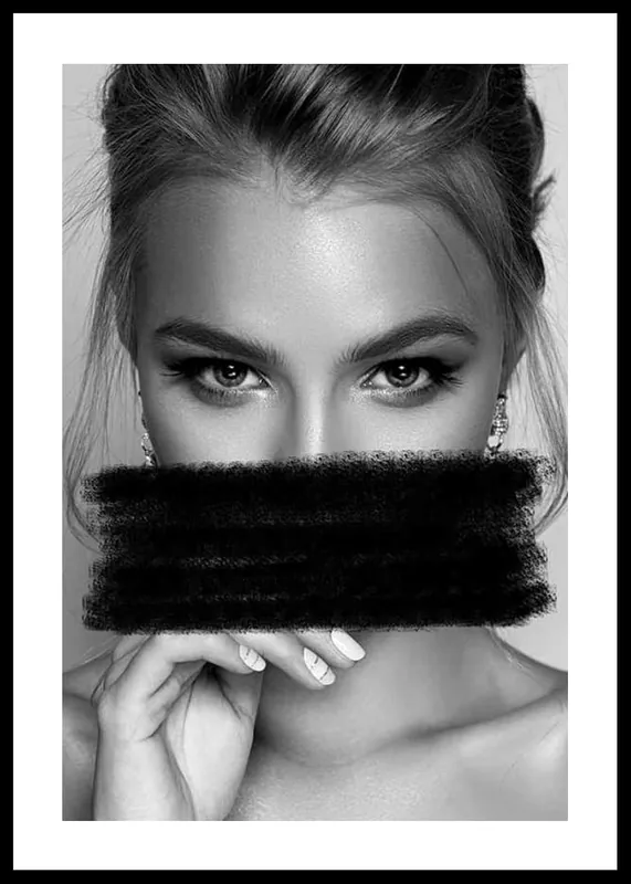 Gratis Versand Unspoken Poster