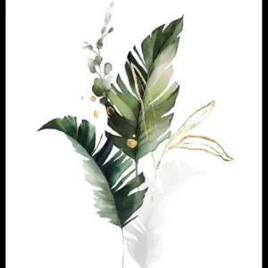 Watercolor Botanical No1 Poster Online Kaufen
