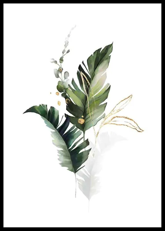 Watercolor Botanical No1 Poster Online Kaufen
