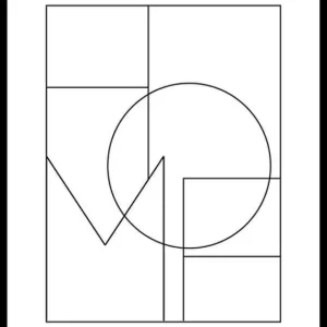 Top-Angebot Home Line Art Poster