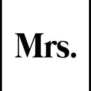 Bestpreis Mrs Poster