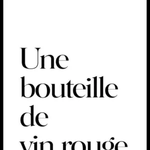 Vin Rouge Poster Letzte Chance
