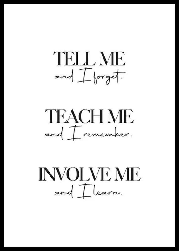 Tell Me Poster Bestseller