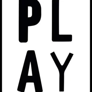Ausverkauf Play Poster